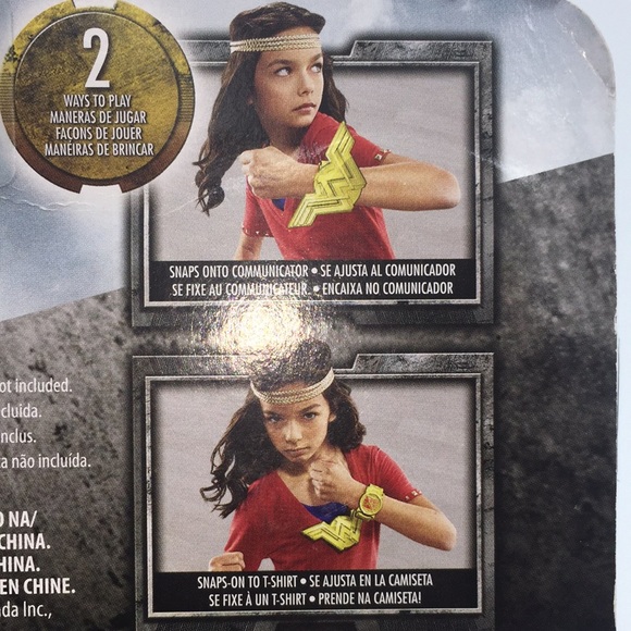 DC Justice League Wonder Woman Snap & Wear-It Hero Set Mattel New in Package - Picture 6 of 12